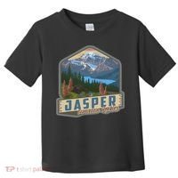 Jasper National Park Canadian Rockies Us Parks Camping Toddler T-Shirt thumb 0