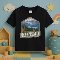 Jasper National Park Canadian Rockies Us Parks Camping Toddler T-Shirt thumb 3