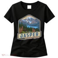 Jasper National Park Canadian Rockies Us Parks Camping Women's T-Shirt thumb 0