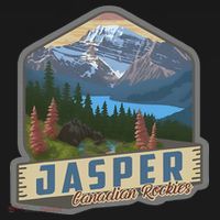 Jasper National Park Canadian Rockies Us Parks Camping Kids Sweatshirt thumb 2