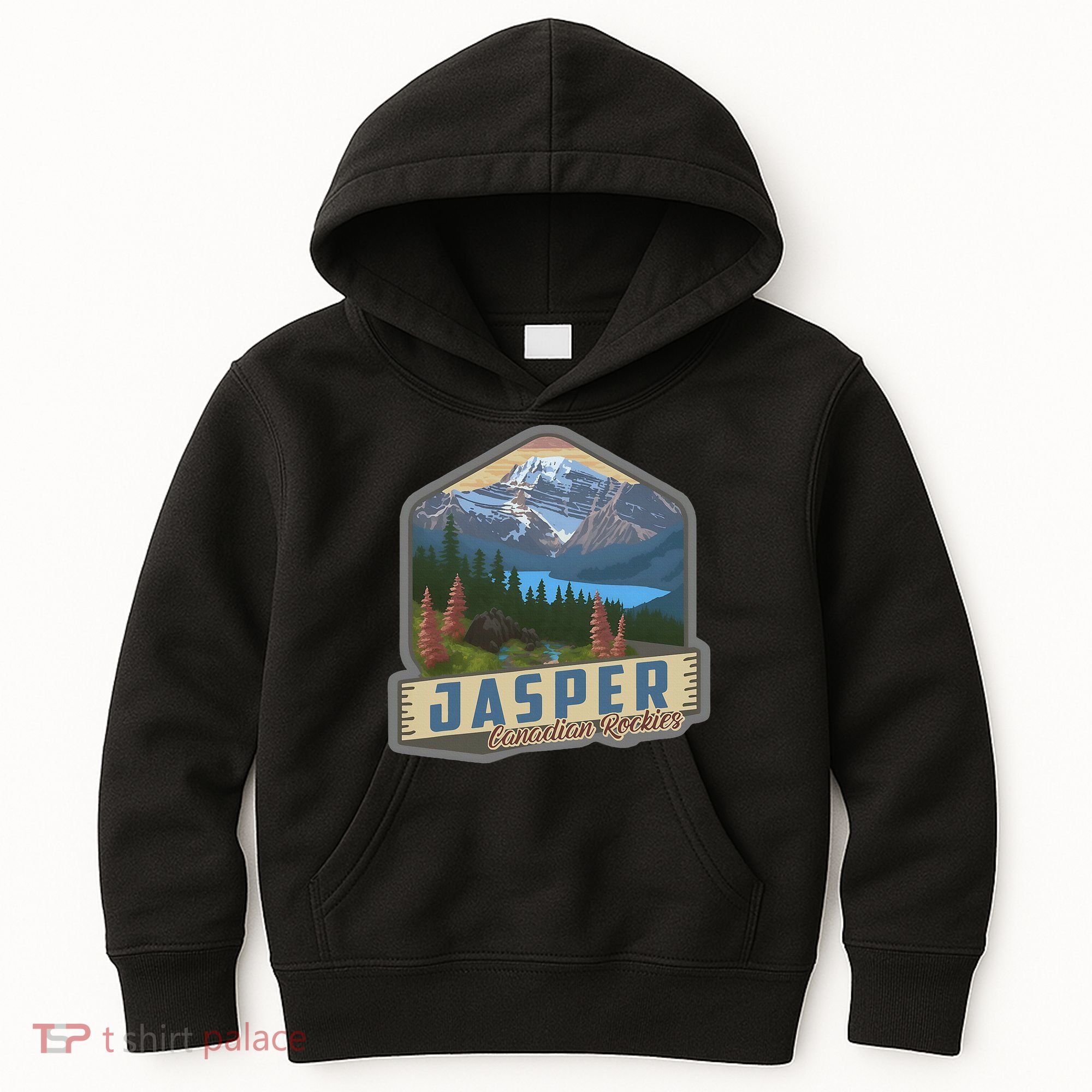 Jasper National Park Canadian Rockies Us Parks Camping Kids Hoodie