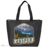 Jasper National Park Canadian Rockies Us Parks Camping Tote Bag thumb 0