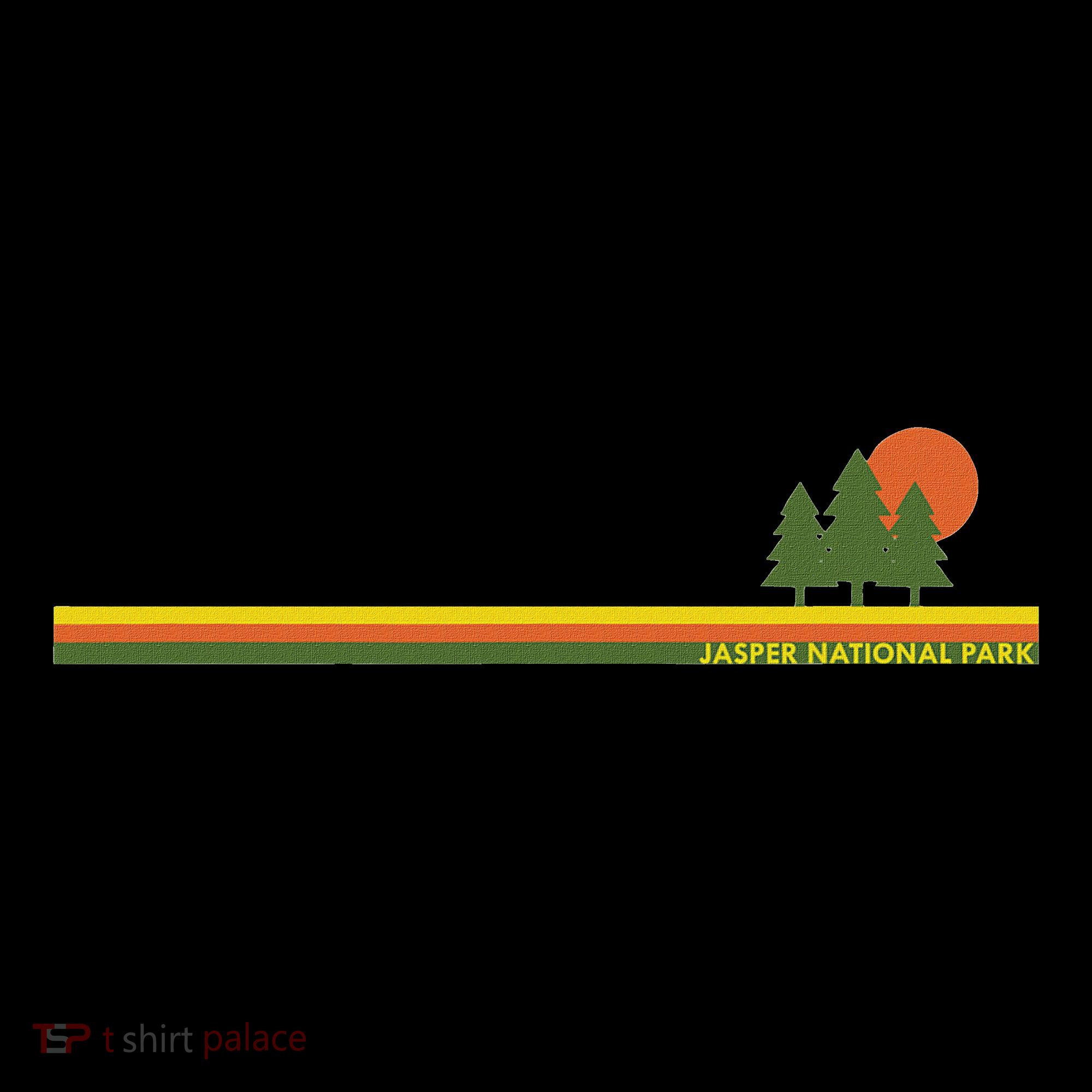 Jasper National Park Pine Trees Sun Sweatshirt
