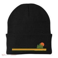 Jasper National Park Pine Trees Sun Beanie thumb 0