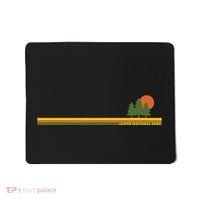 Jasper National Park Pine Trees Sun Mousepad thumb 0