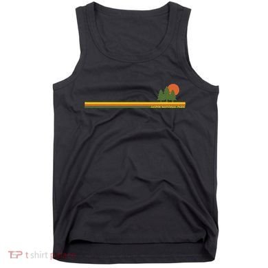 Jasper National Park Pine Trees Sun Tank Top