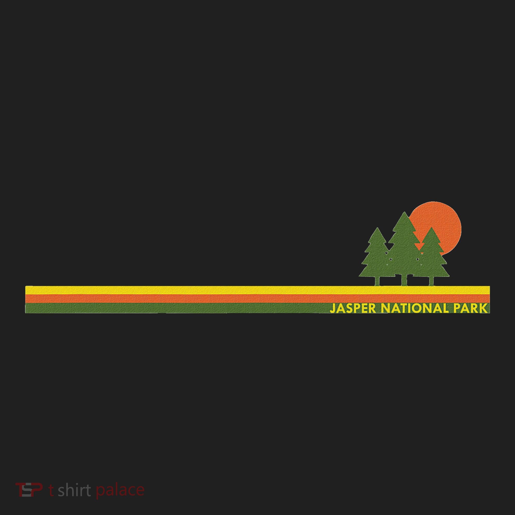 Jasper National Park Pine Trees Sun Golf Towel