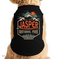 Jasper National Park, Alberta, Canada Exploration Travel Doggie Tank thumb 0