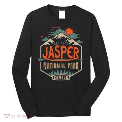 Jasper National Park, Alberta, Canada Exploration Travel Long Sleeve Shirt