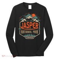 Jasper National Park, Alberta, Canada Exploration Travel Long Sleeve Shirt thumb 0