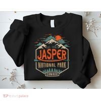 Jasper National Park, Alberta, Canada Exploration Travel Sweatshirt thumb 2