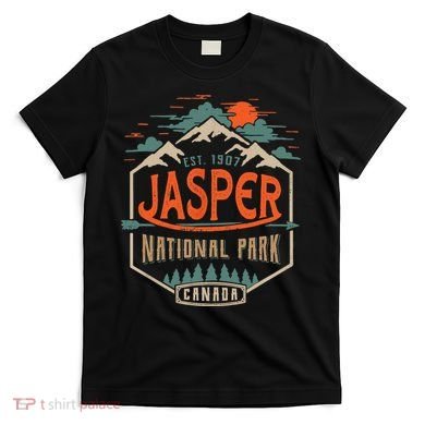 Jasper National Park, Alberta, Canada Exploration Travel T-Shirt