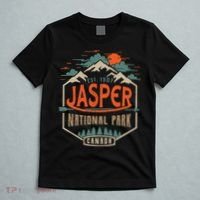 Jasper National Park, Alberta, Canada Exploration Travel T-Shirt thumb 5