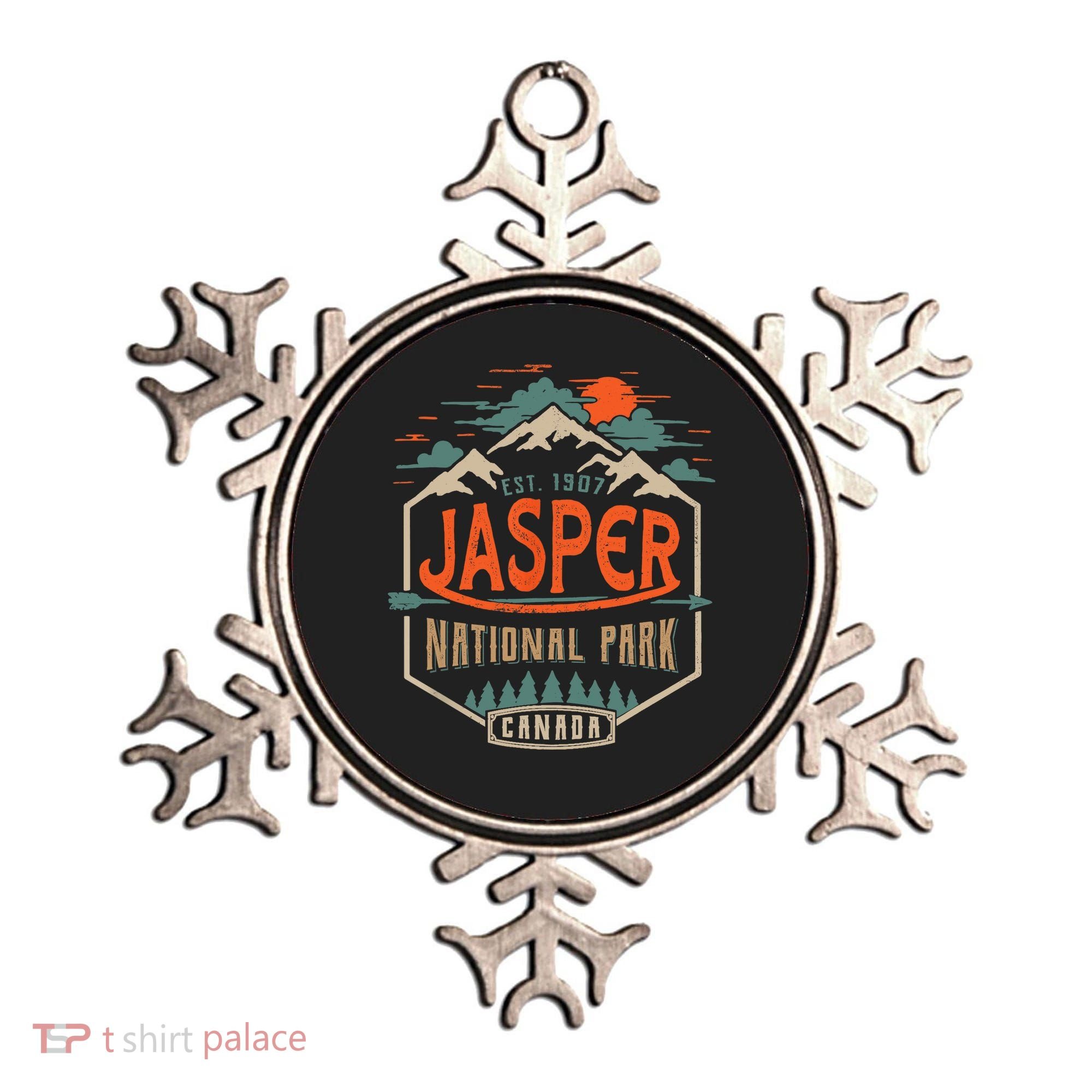 Jasper National Park, Alberta, Canada Exploration Travel Ornament