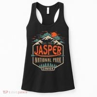 Jasper National Park, Alberta, Canada Exploration Travel Women's Tank Top thumb 0