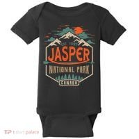 Jasper National Park, Alberta, Canada Exploration Travel Baby Bodysuit thumb 0