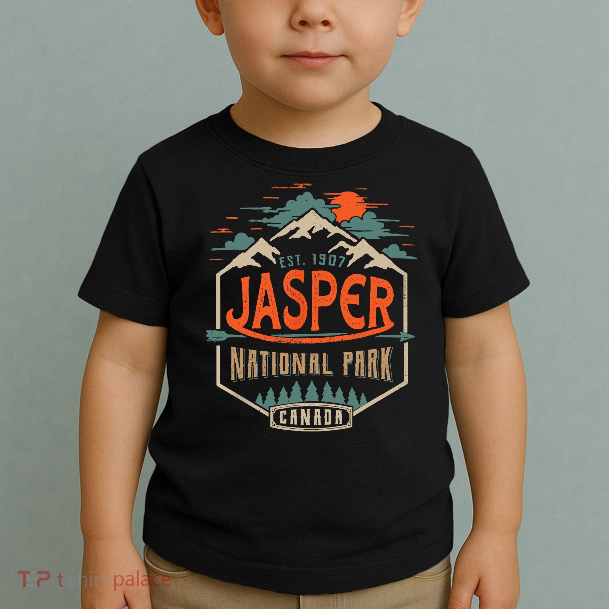 Jasper National Park, Alberta, Canada Exploration Travel Toddler T-Shirt