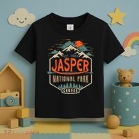 Jasper National Park, Alberta, Canada Exploration Travel Toddler T-Shirt thumb 3