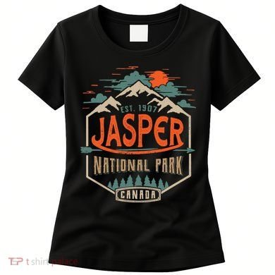 Jasper National Park, Alberta, Canada Exploration Travel Women's T-Shirt