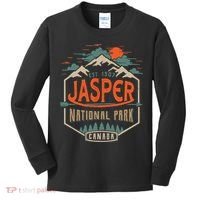 Jasper National Park, Alberta, Canada Exploration Travel Kids Long Sleeve Shirt thumb 0