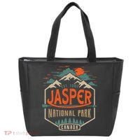 Jasper National Park, Alberta, Canada Exploration Travel Tote Bag thumb 0