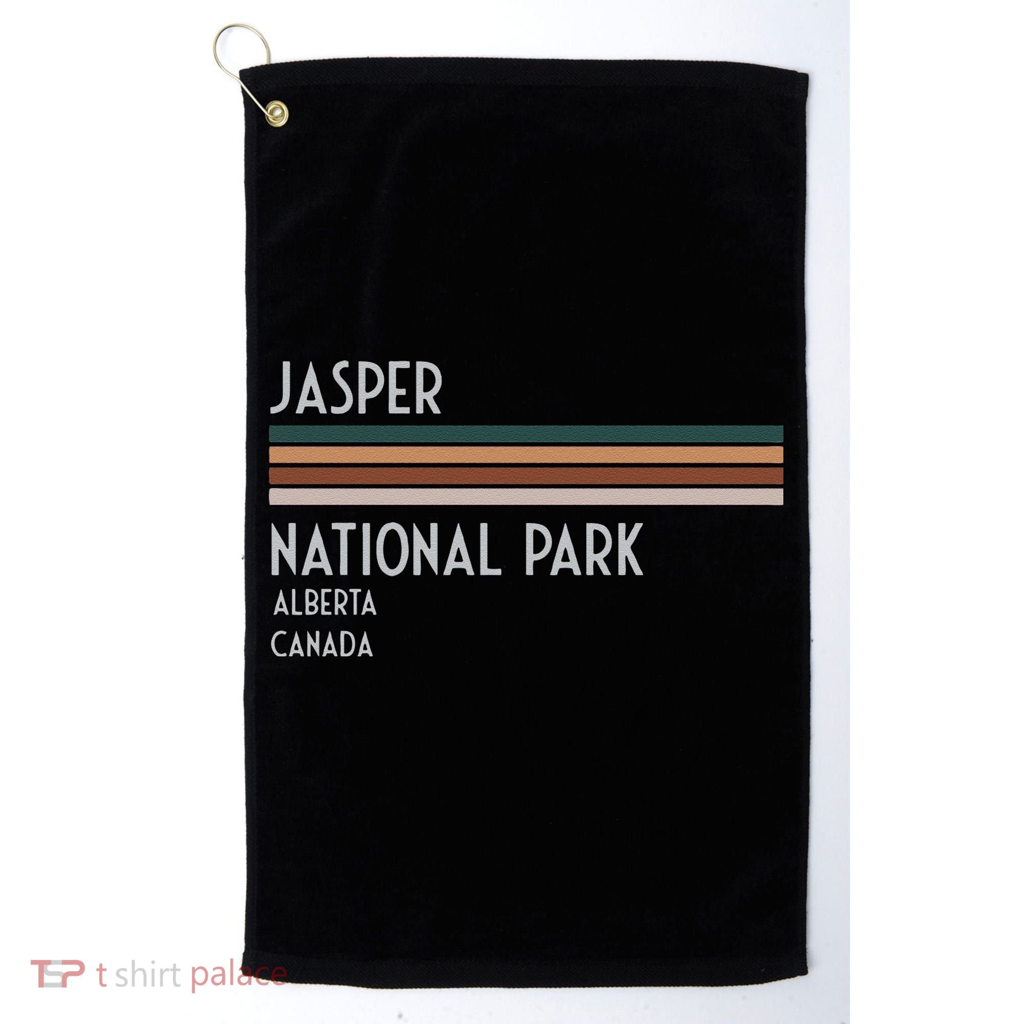 Jasper National Park Canada Golf Towel