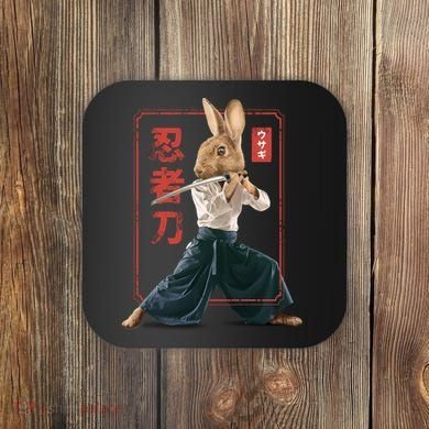 Japanese Ninja Rabbit Coaster