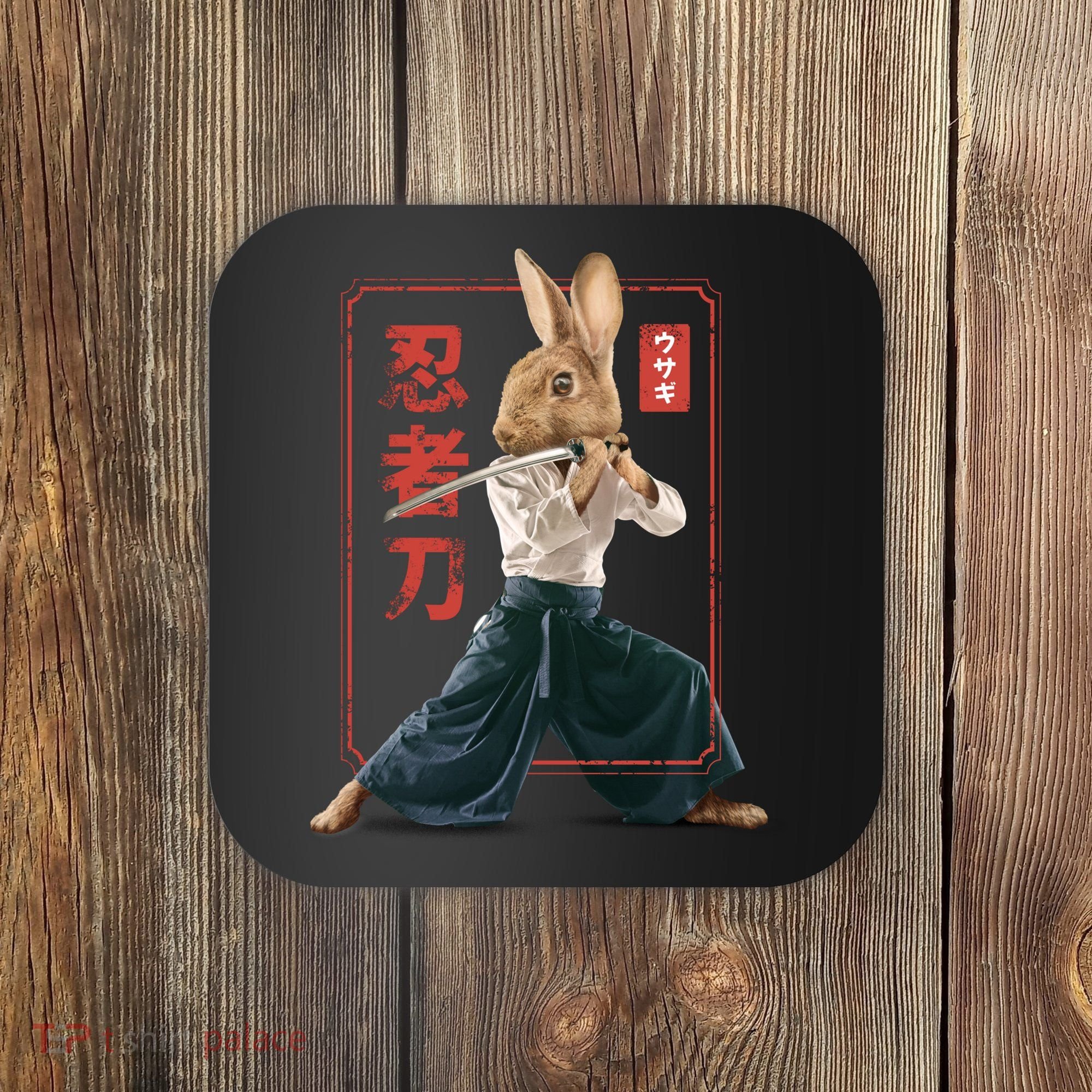 Japanese Ninja Rabbit Coaster