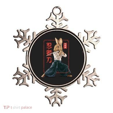 Japanese Ninja Rabbit Ornament