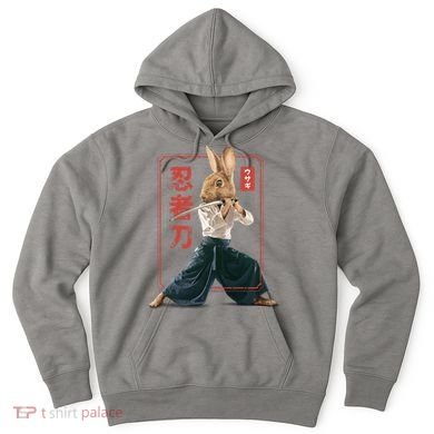 Japanese Ninja Rabbit Hoodie