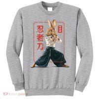 Japanese Ninja Rabbit Sweatshirt thumb 0