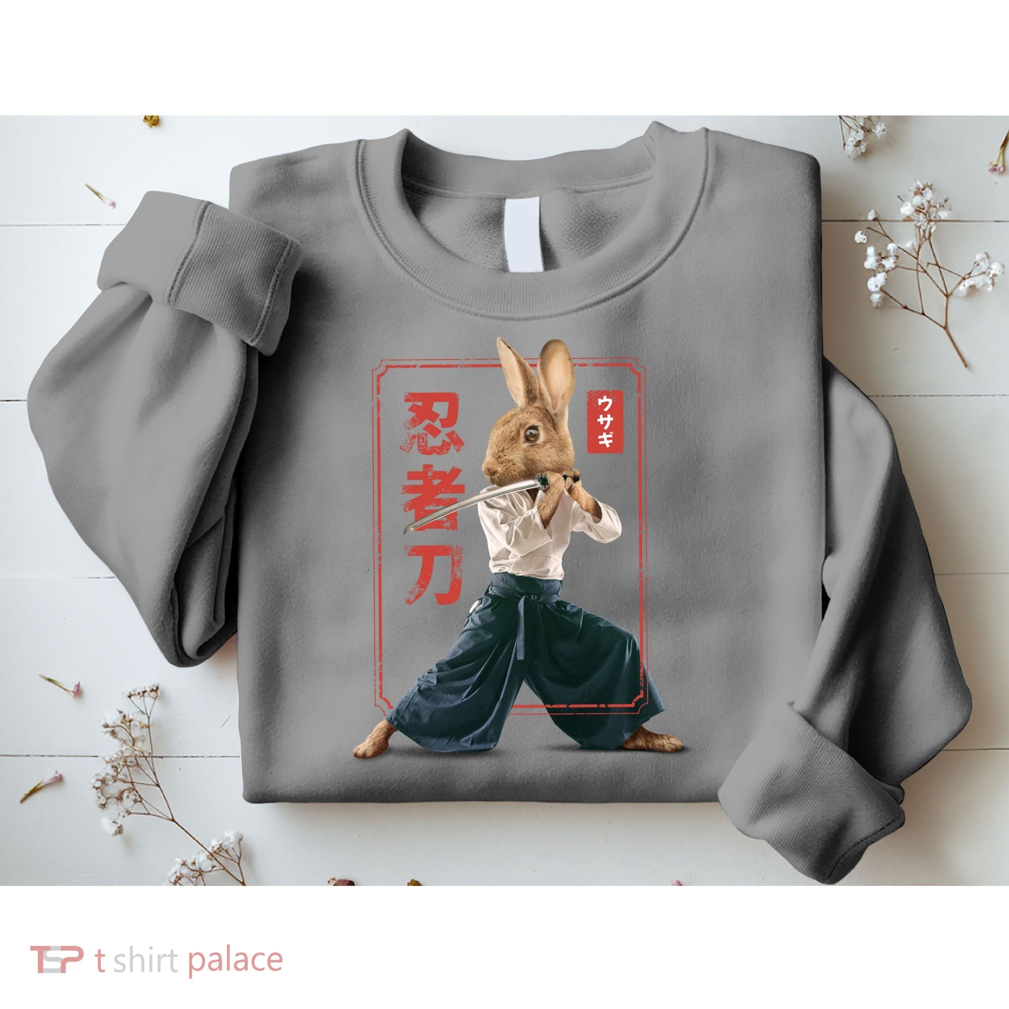 Japanese Ninja Rabbit Sweatshirt