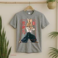 Japanese Ninja Rabbit T-Shirt thumb 2