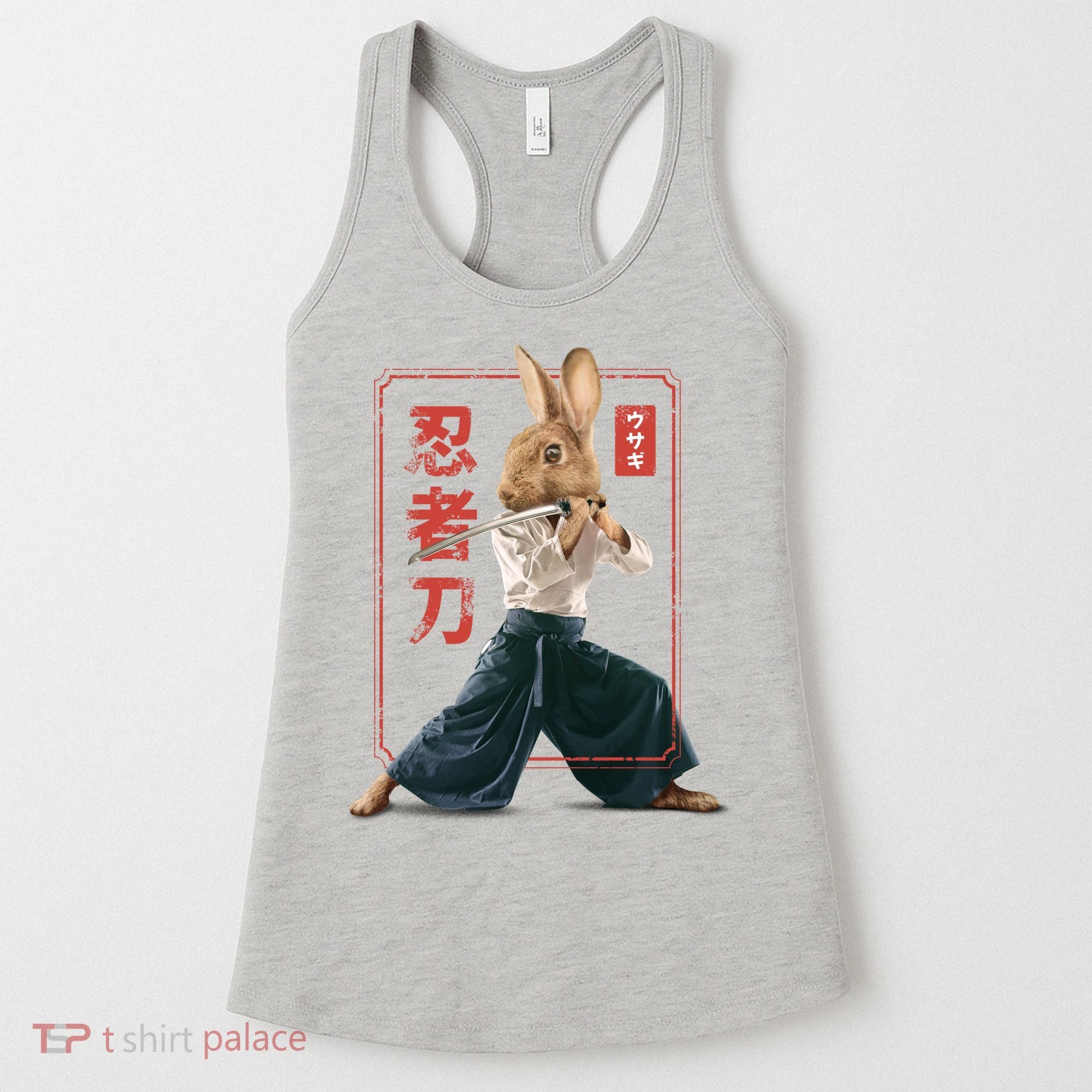 Japanese Ninja Rabbit Women's Tank Top