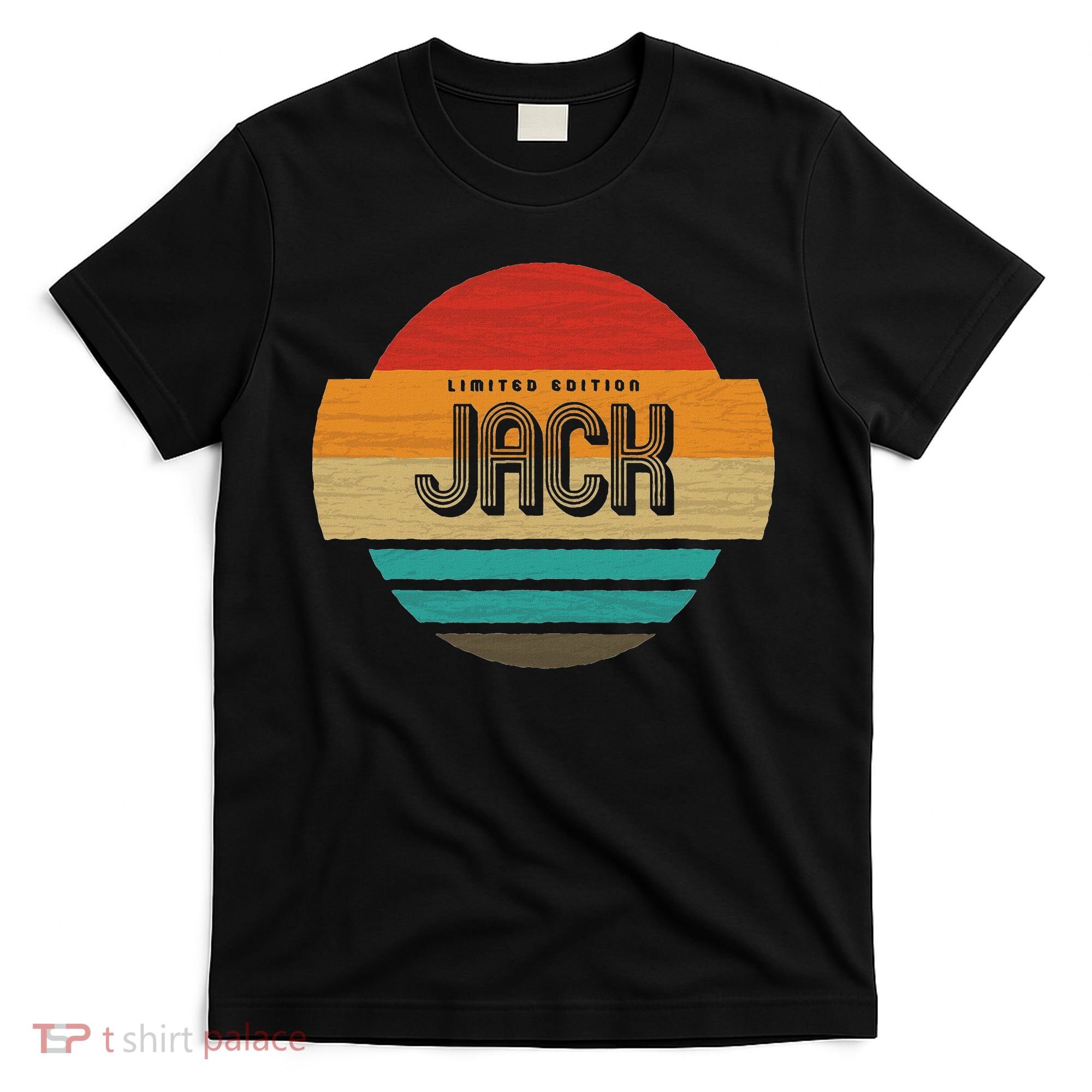 Jack Name Retro Vintage Sunset Limited Edition T-Shirt