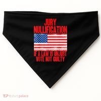 Jury Nullification Rights If a Law is Unjust Vote Not Guilty USA-Made Doggie Bandana thumb 0