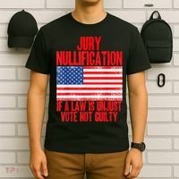 Jury Nullification Rights If a Law is Unjust Vote Not Guilty T-Shirt thumb 6