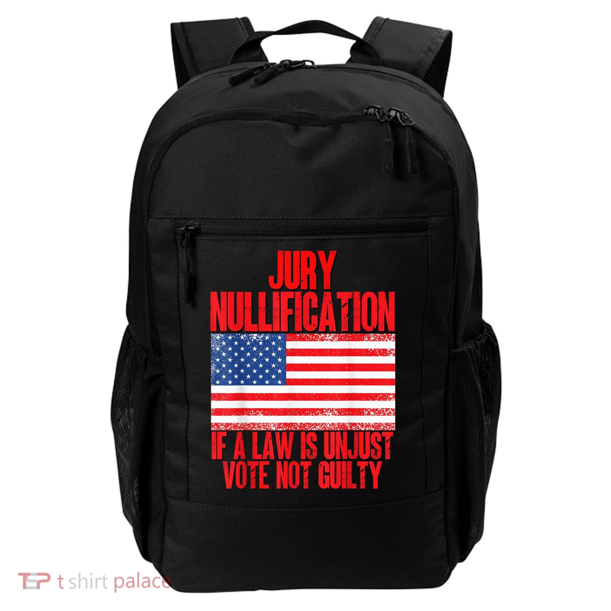 Jury Nullification Rights If a Law is Unjust Vote Not Guilty Backpack