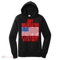 Jury Nullification Rights If a Law is Unjust Vote Not Guilty Women's Hoodie thumb 0
