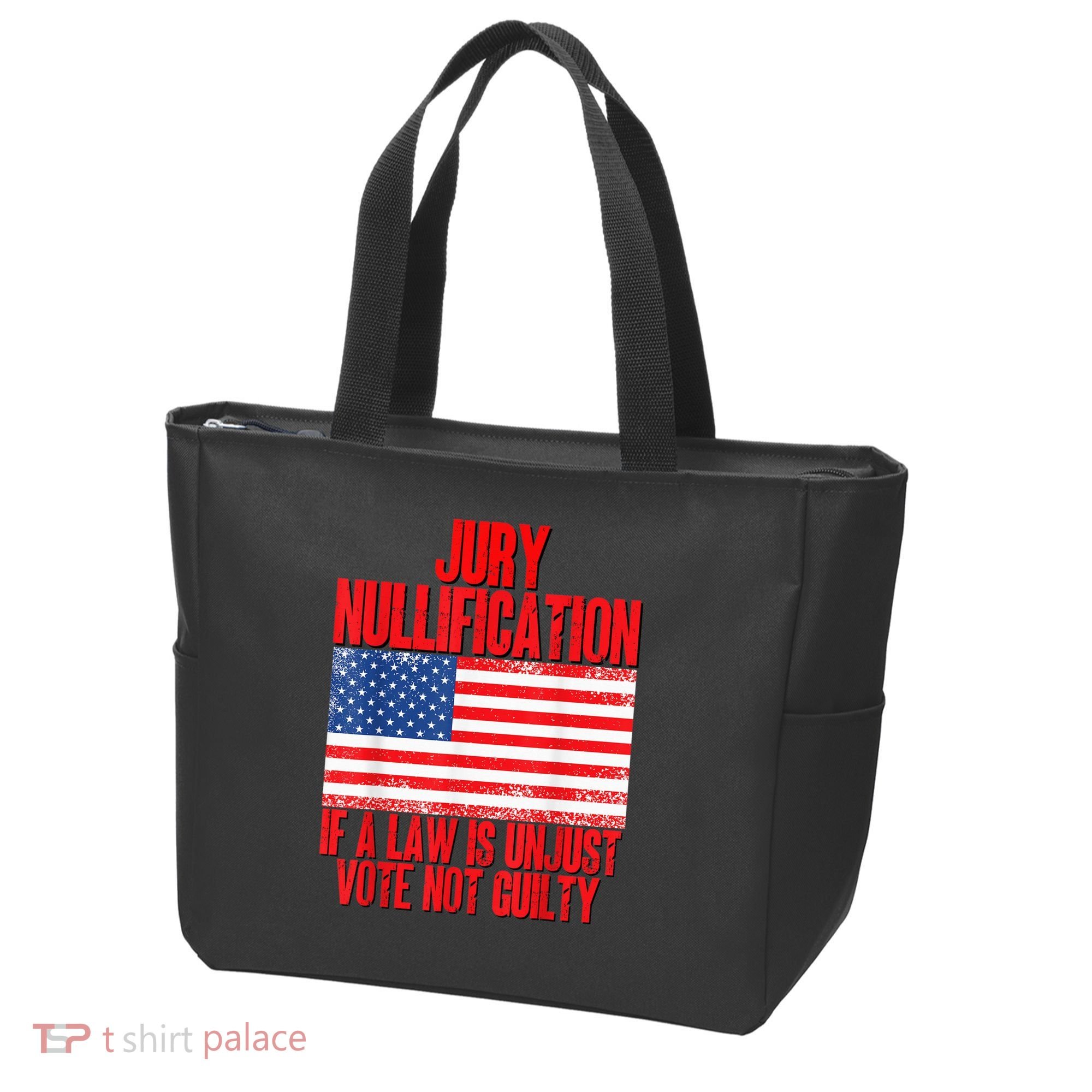 Jury Nullification Rights If a Law is Unjust Vote Not Guilty Tote Bag