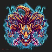 Japanese Nine Tails Kitsune Fox Women's Sweatshirt thumb 2