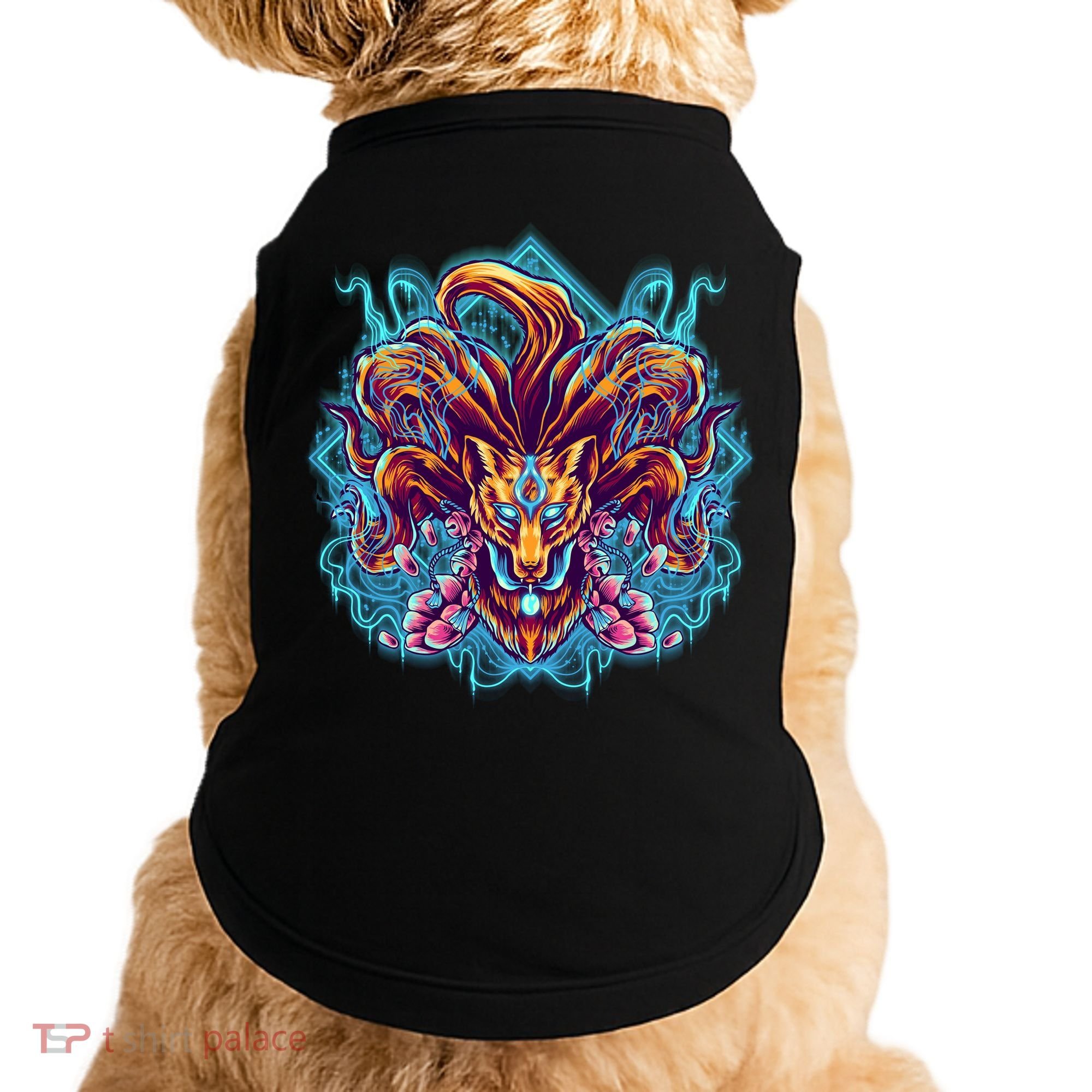Japanese Nine Tails Kitsune Fox Doggie Tank