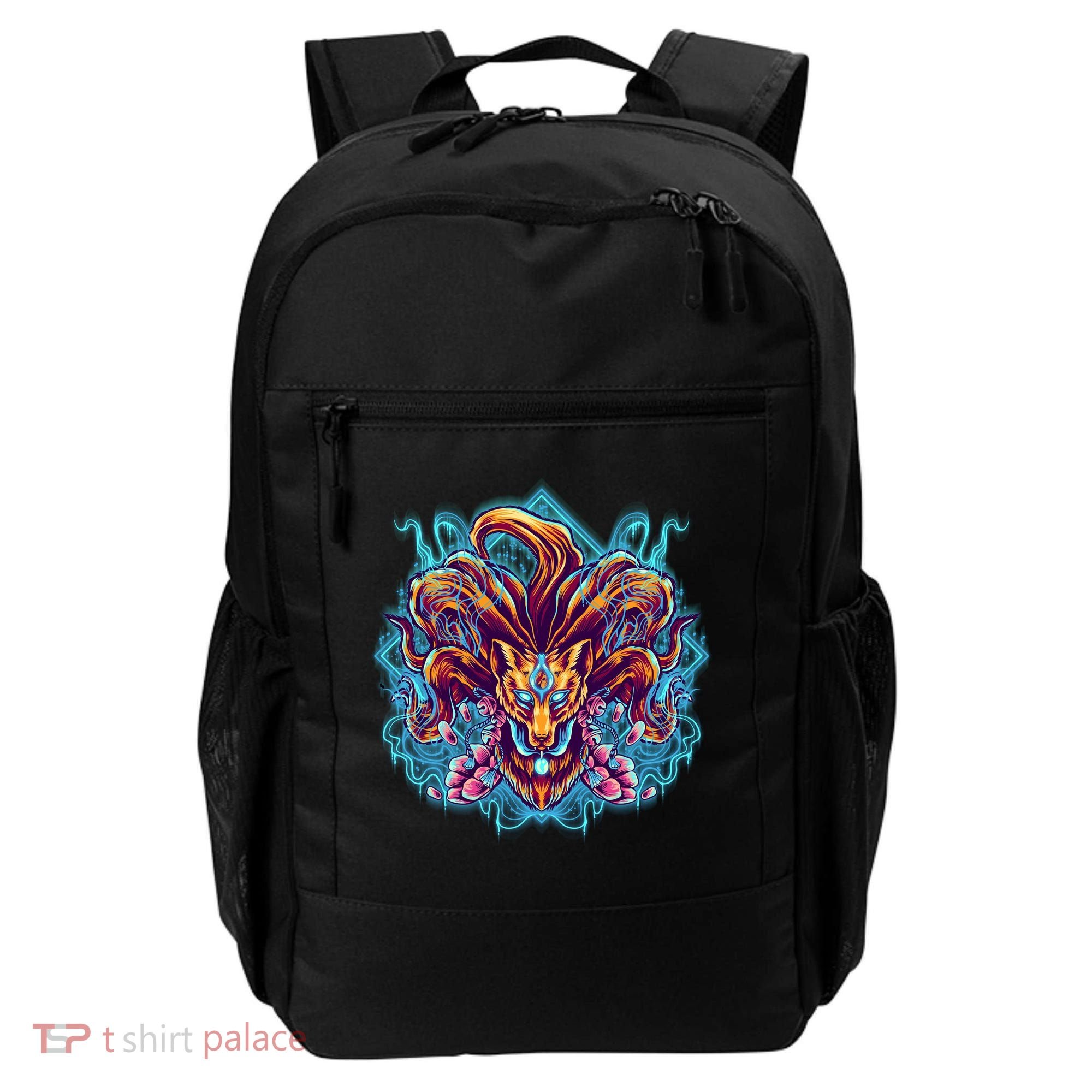 Japanese Nine Tails Kitsune Fox Backpack