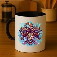 Japanese Nine Tails Kitsune Fox Coffee Mug thumb 4