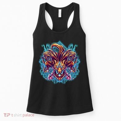 Japanese Nine Tails Kitsune Fox Women's Tank Top