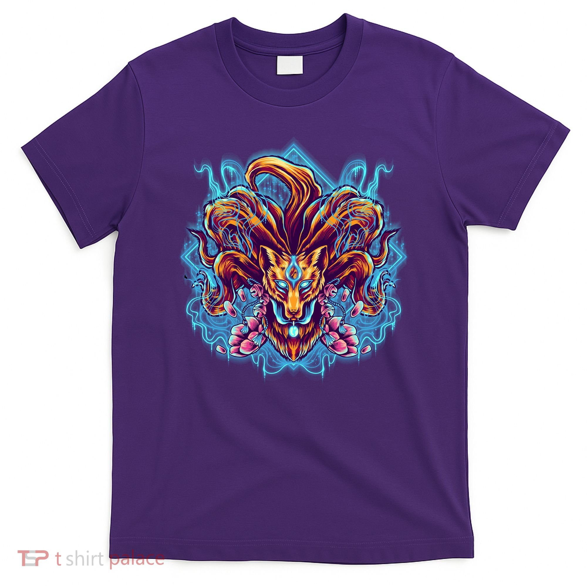 Japanese Nine Tails Kitsune Fox T-Shirt