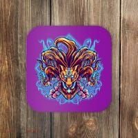 Japanese Nine Tails Kitsune Fox Coaster thumb 0
