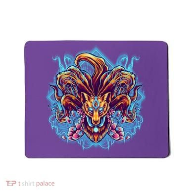 Japanese Nine Tails Kitsune Fox Mousepad