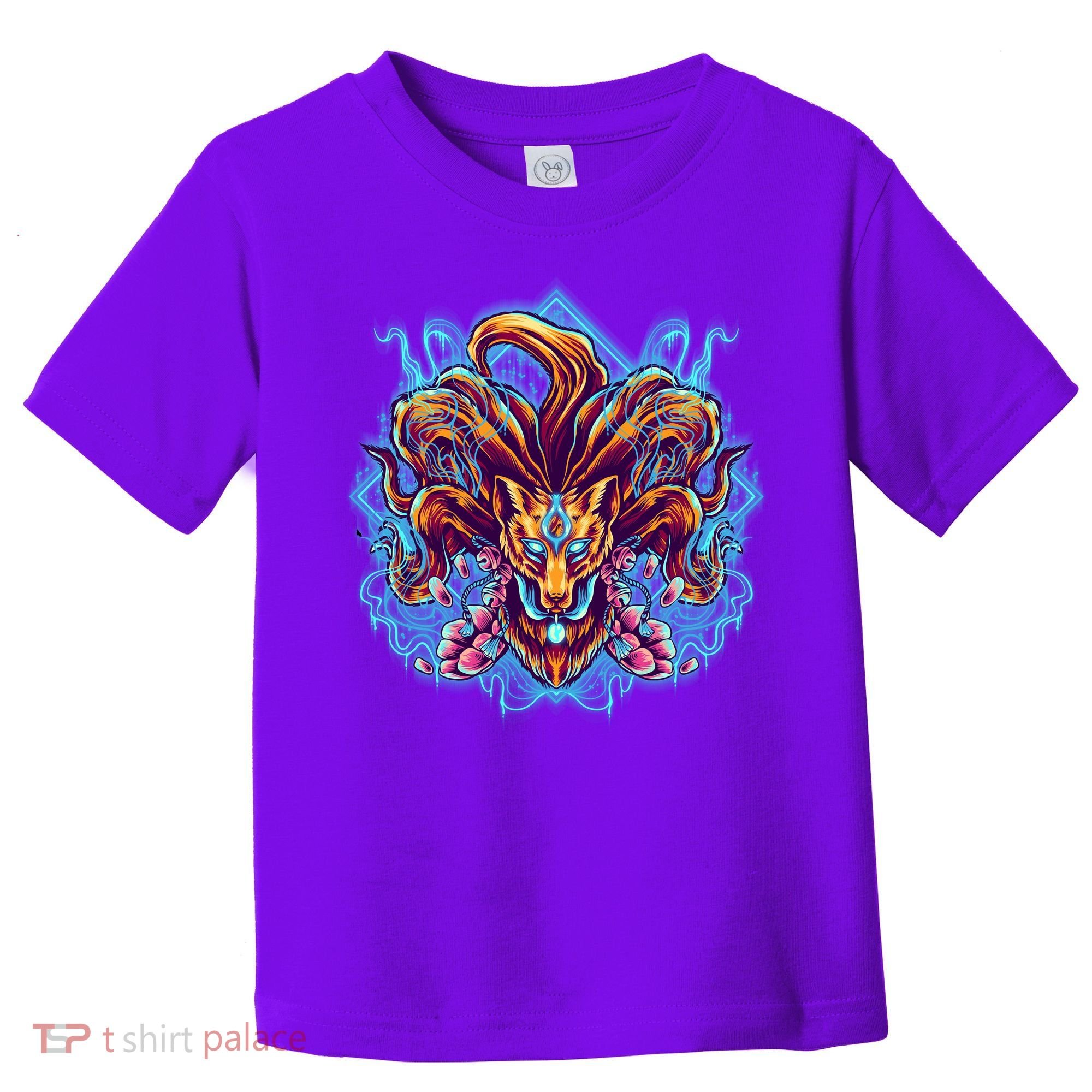 Japanese Nine Tails Kitsune Fox Toddler T-Shirt