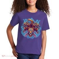 Japanese Nine Tails Kitsune Fox Kids T-Shirt thumb 2